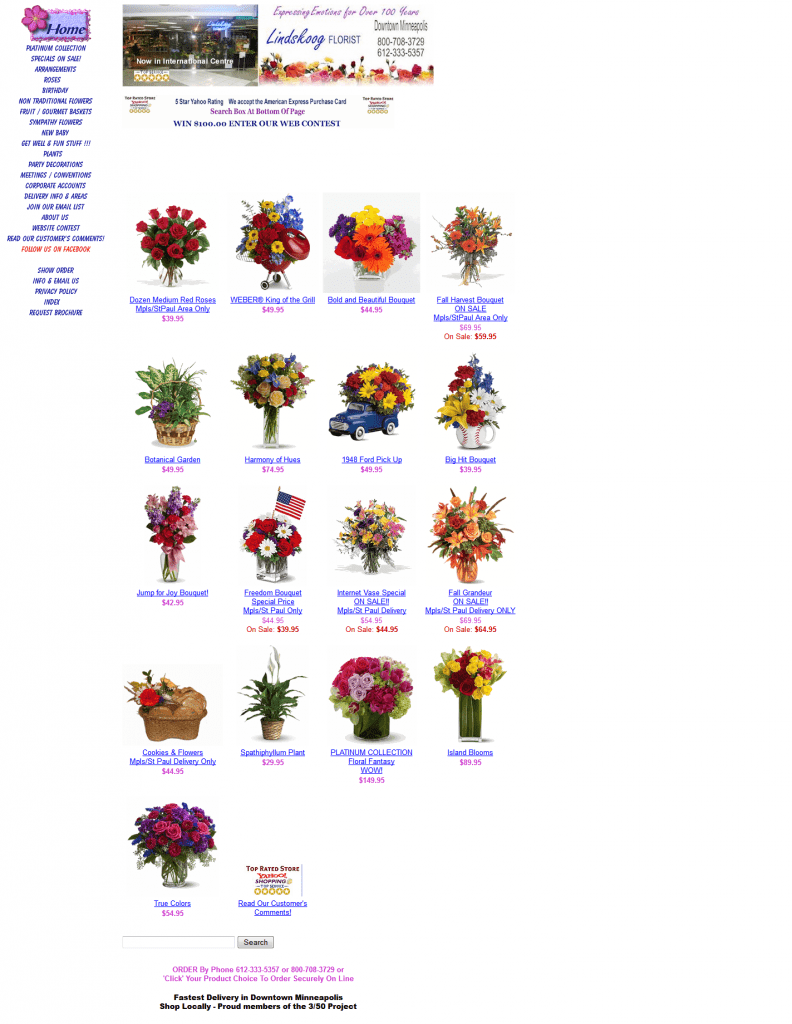 Lindskoog Previous Website