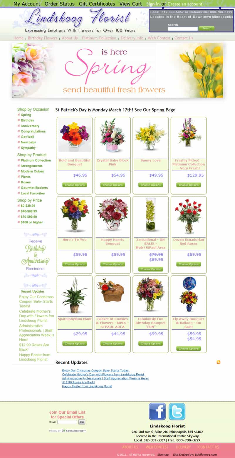Lindskoog Florist
