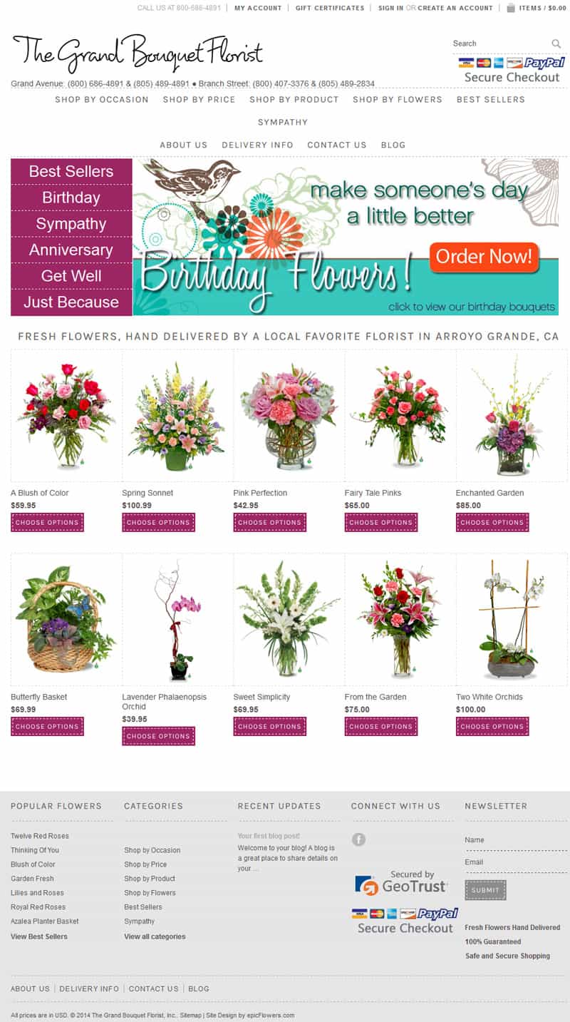The Grand Bouquet Florist